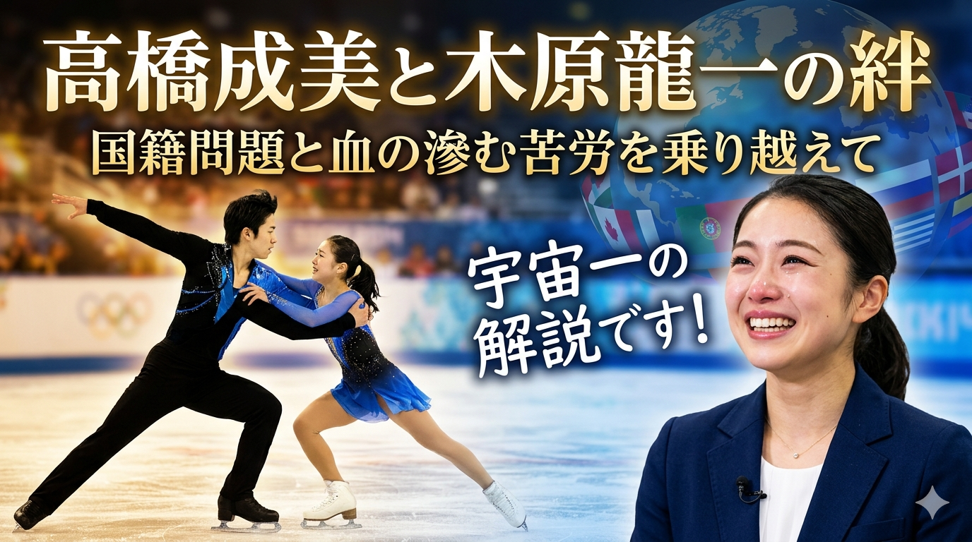 高橋成美と木原龍一の絆｜「宇宙一」の解説に隠された国籍問題と血の滲む苦労の歴史
